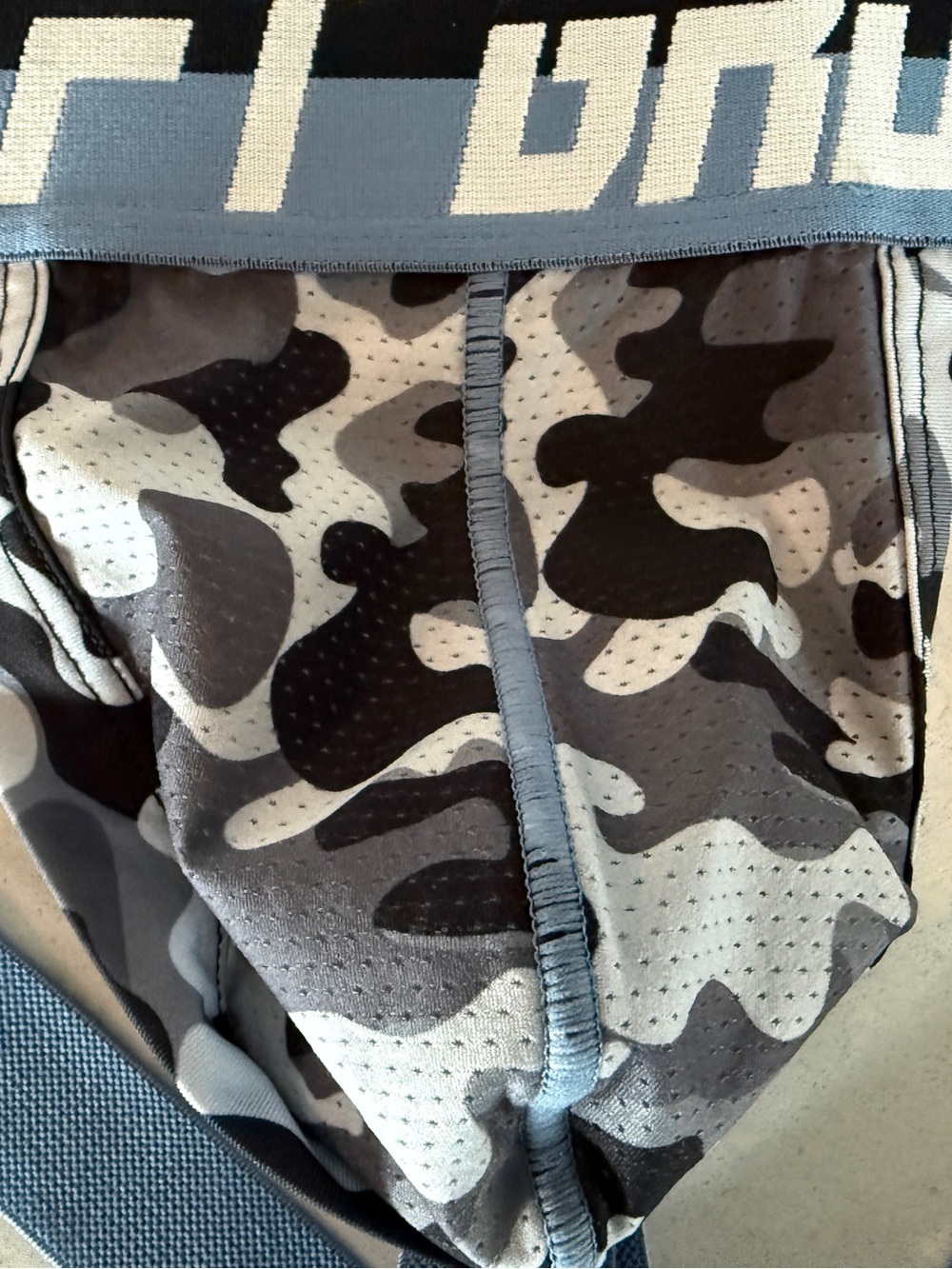 Reposh Fort Troff Mesh Jockstrap in Camo, L/XL - Picture 3 of 4